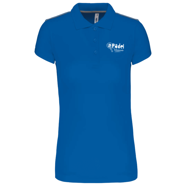 Polo Femme PA481-SPORTY ROYAL BLUE