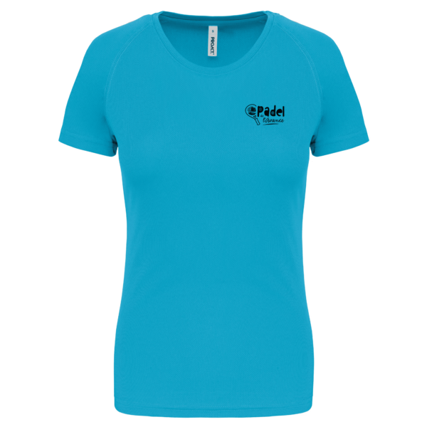 T-shirt Femme PA439- LIGHT TURQUOISE