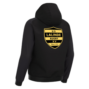 SWEAT A CAPUCHE "HORN" NOIR