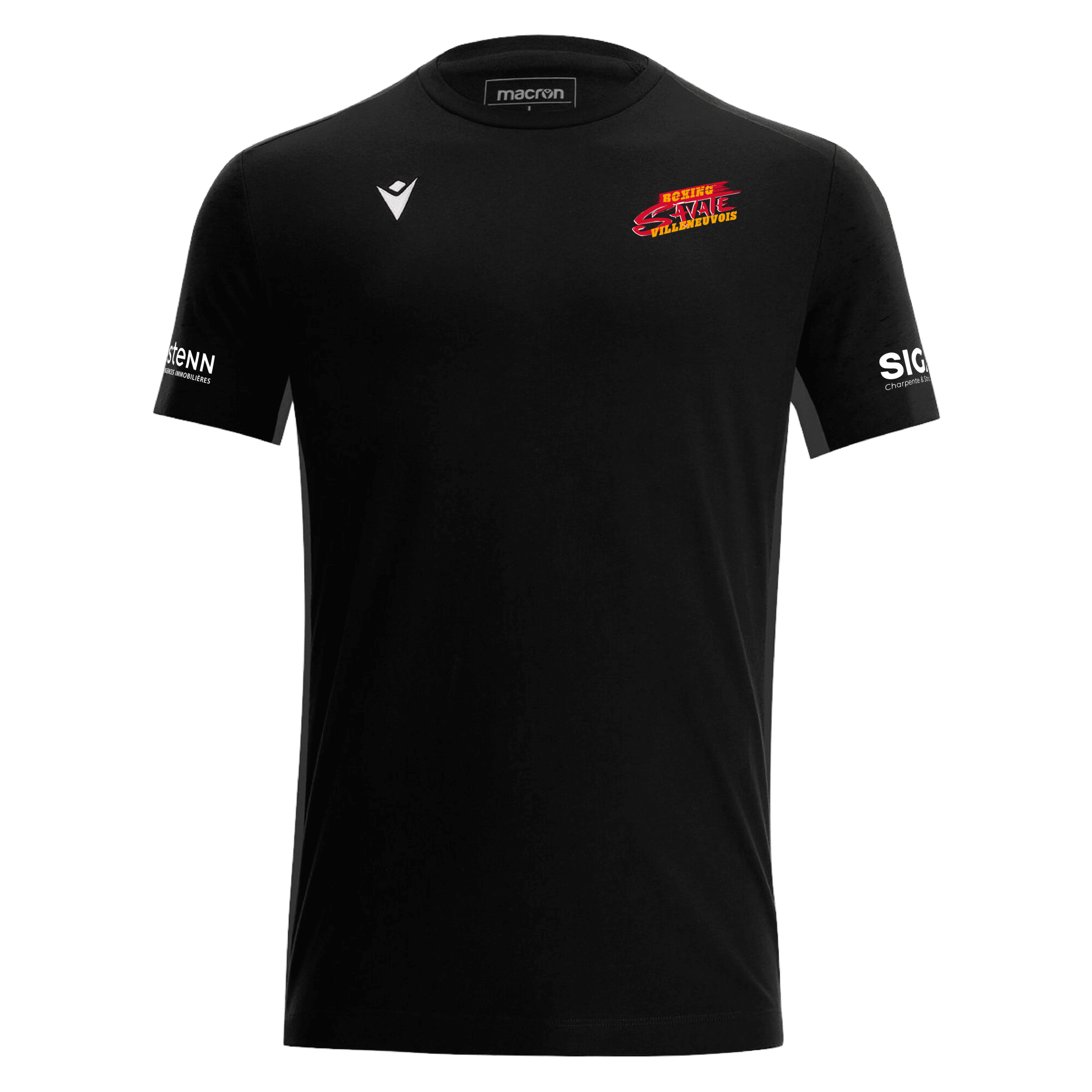 TEE SHIRT "NEVEL" NOIR