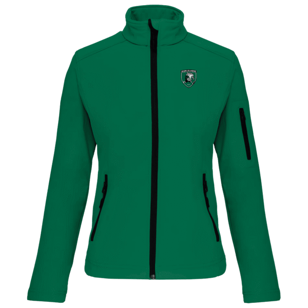 VESTE SOFTSHELL FEMME - K400 - KELLY GREEN