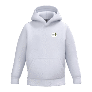 SWEAT A CAPUCHE "K477" BLANC