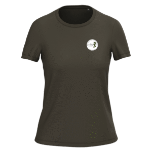 TEE SHIRT FEMME "K3026IC" DARK KHAKI