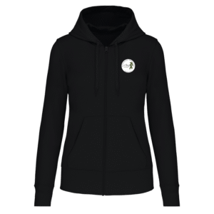 VESTE A CAPUCHE FEMME "K4031" NOIR