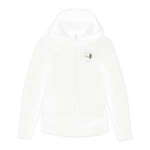 VESTE A CAPUCHE "K4045" BLANC