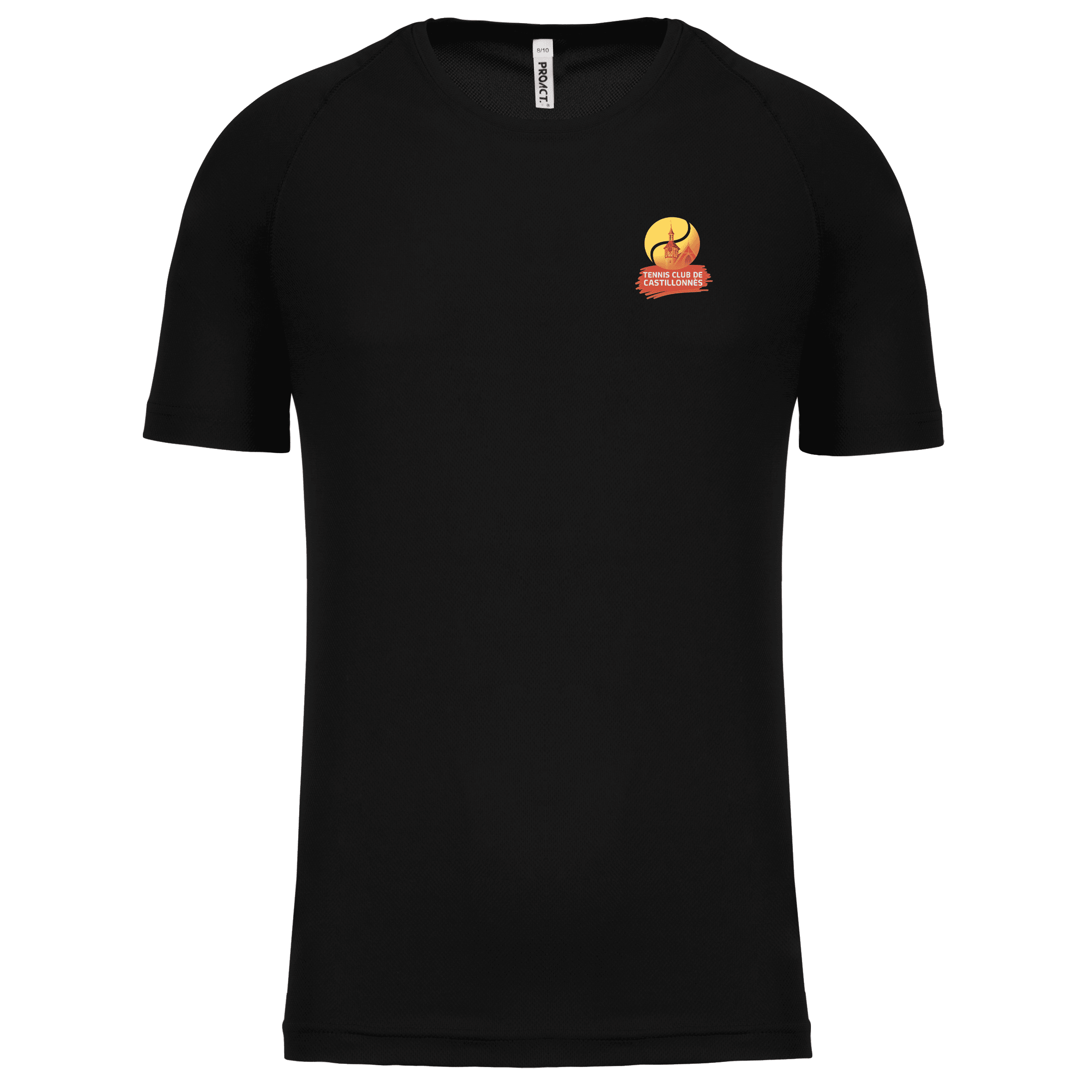 TEE SHIRT - PA445 - NOIR