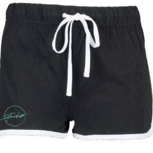 SHORT ENFANT "SM069" NOIR / BLANC