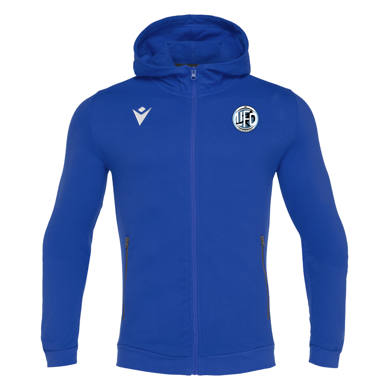 VESTE ZIP "CELLO" BLEU ROYAL