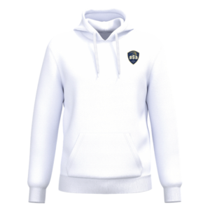 SWEAT A CAPUCHE "K4041" BLANC