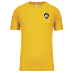 TEE SHIRT POLYESTER "PA438" TRUE YELLOW
