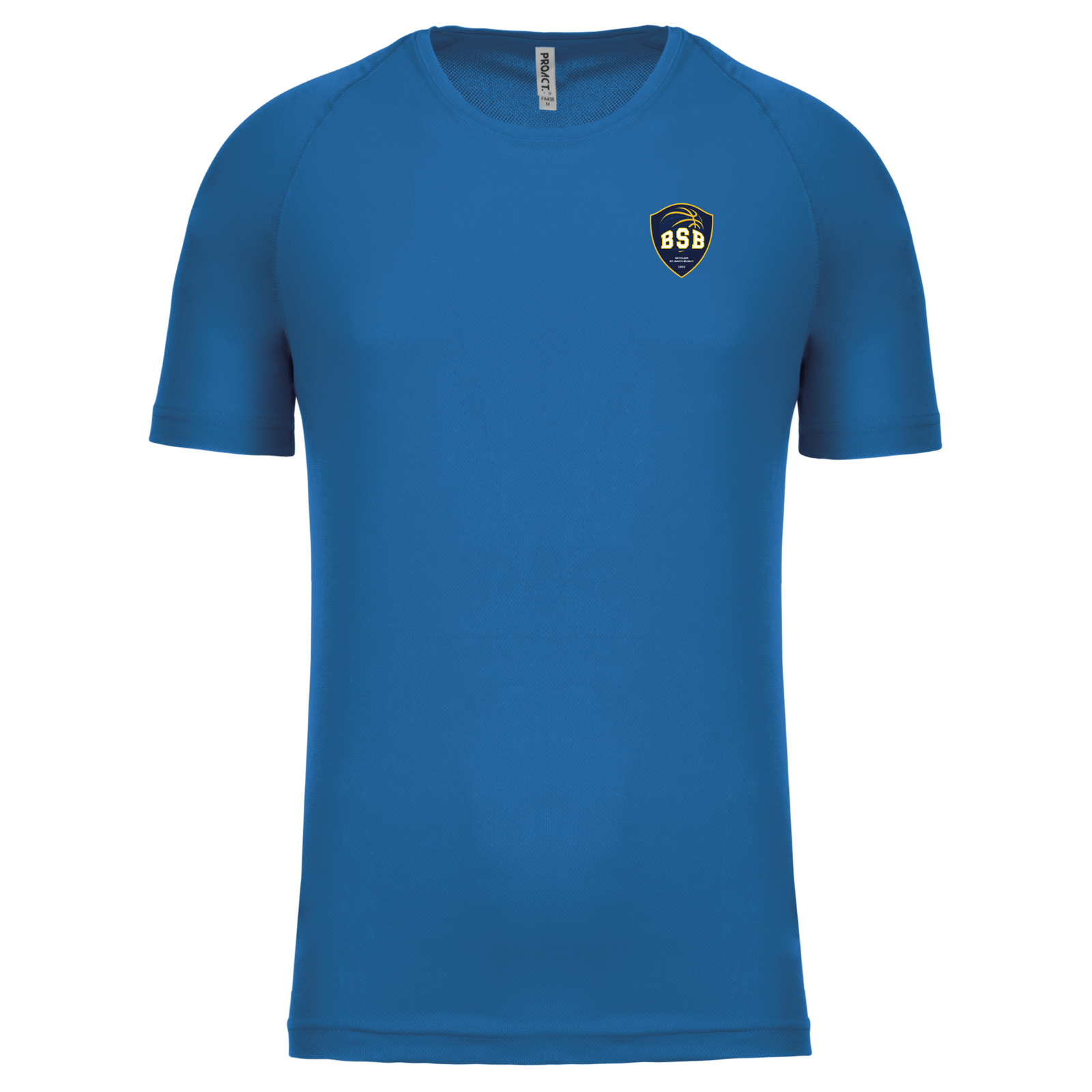 TEE SHIRT POLYESTER "PA438" SPORTY ROYAL BLUE