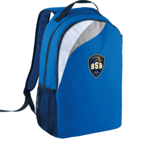 SAC A DOS ENFANT "PA535" ROYAL BLUE / WHITE / LIGHT GREY