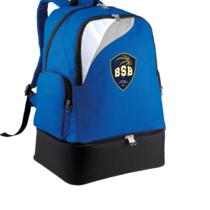SAC A DOS ADULTE "PA536" ROYAL BLUE / WHITE / LIGHT GREY