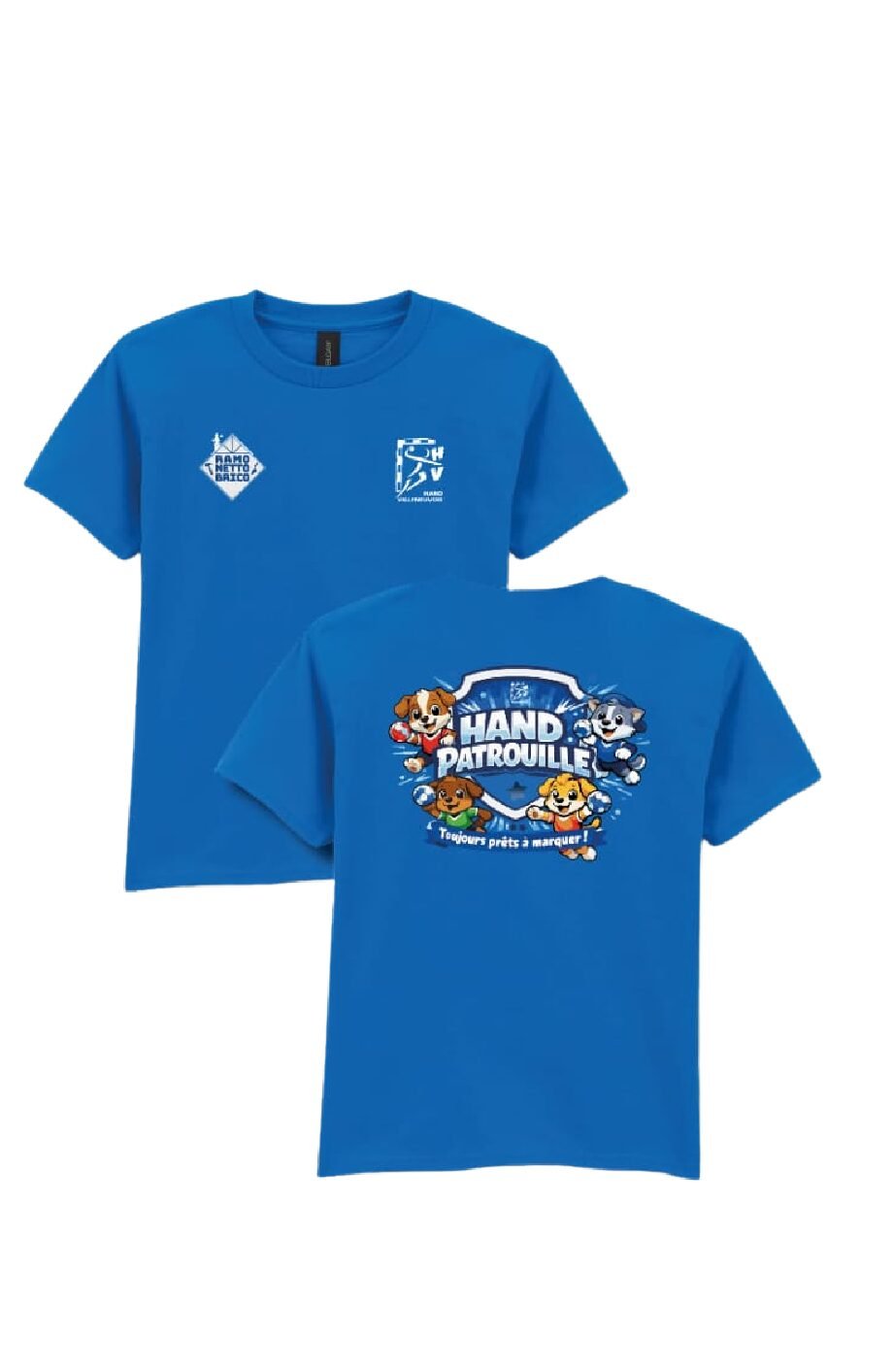 T-shirt coton "Hand Patrouille"